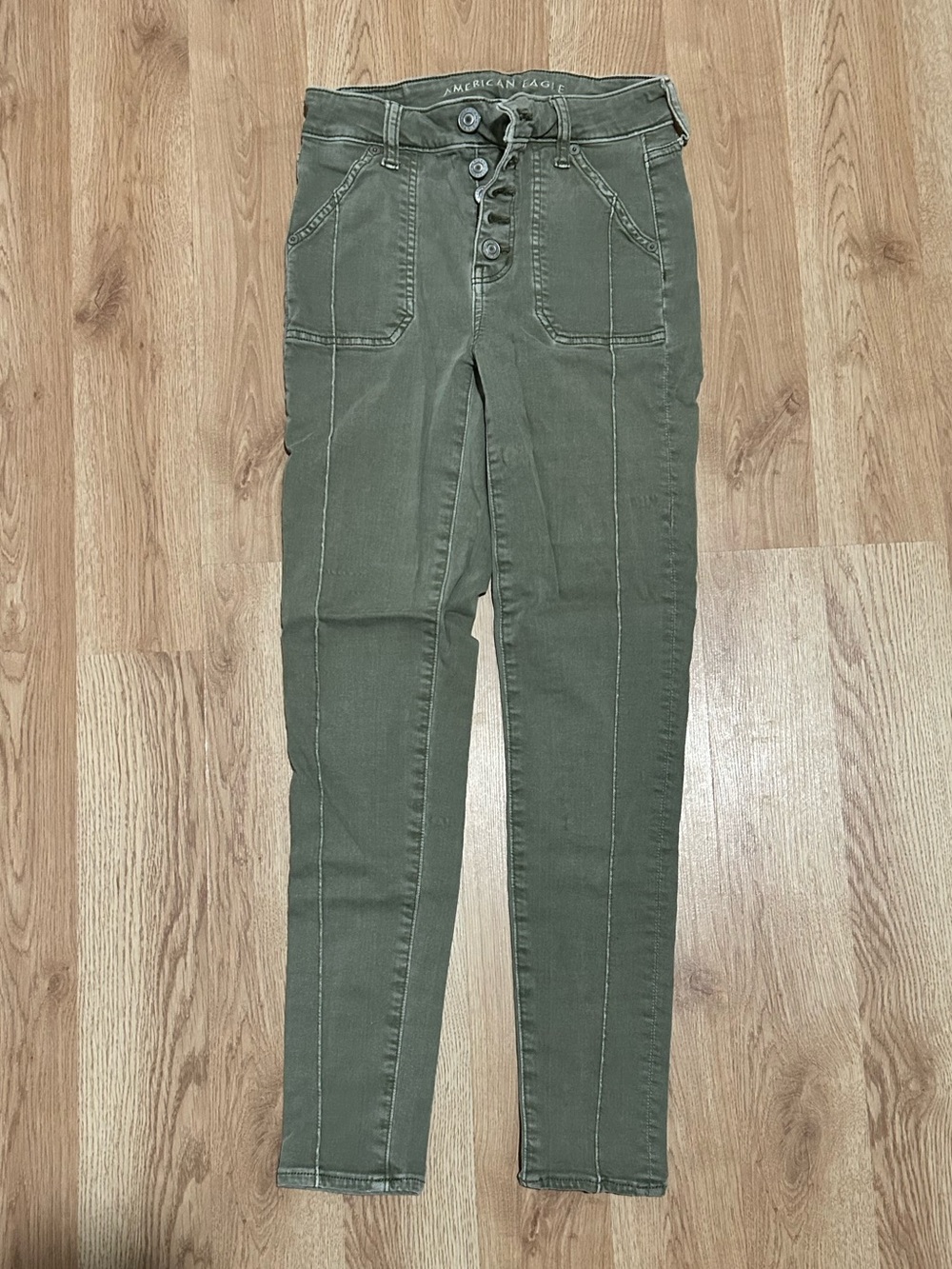 American Eagle Outfitters Olive Green Jegging Pants